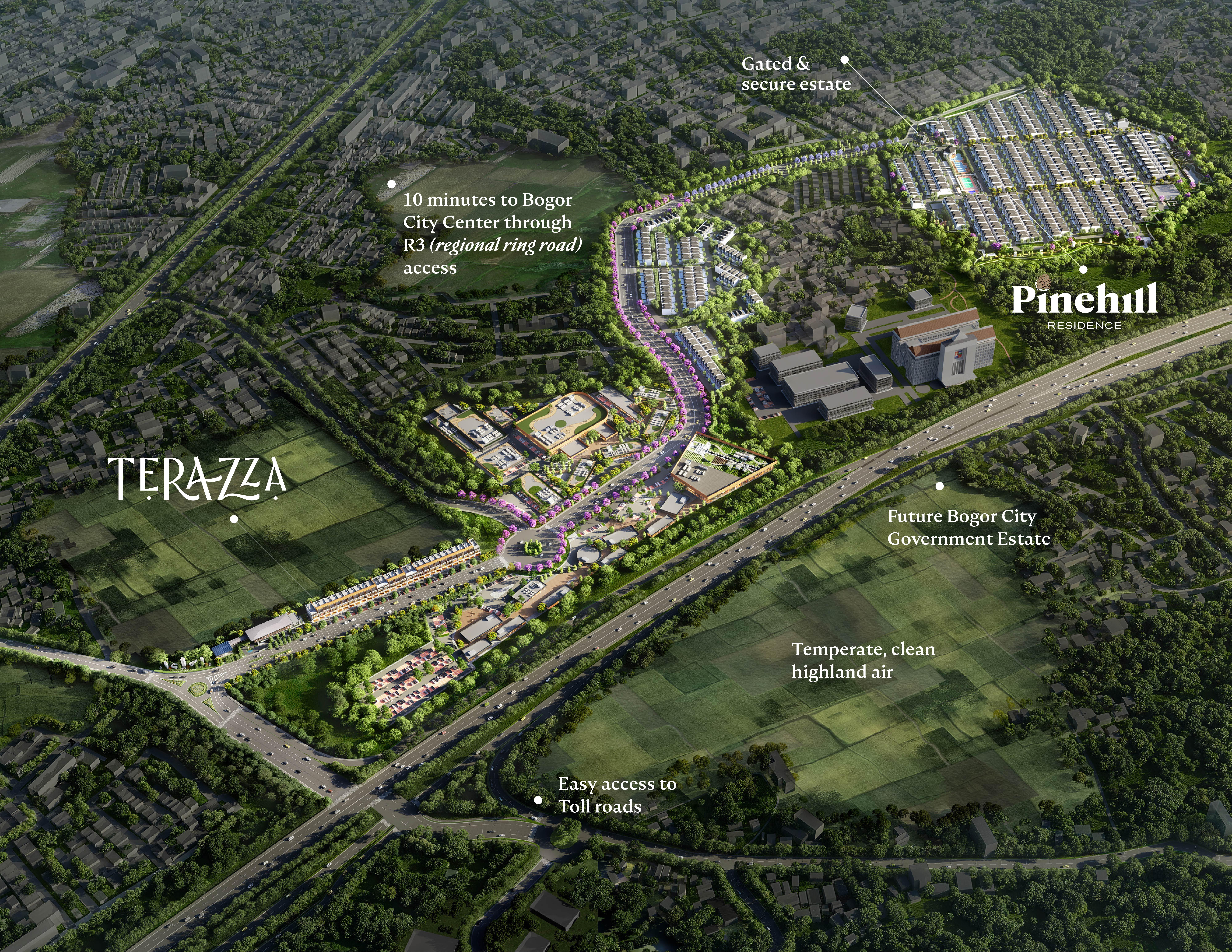 masterplan the mutiara bogor